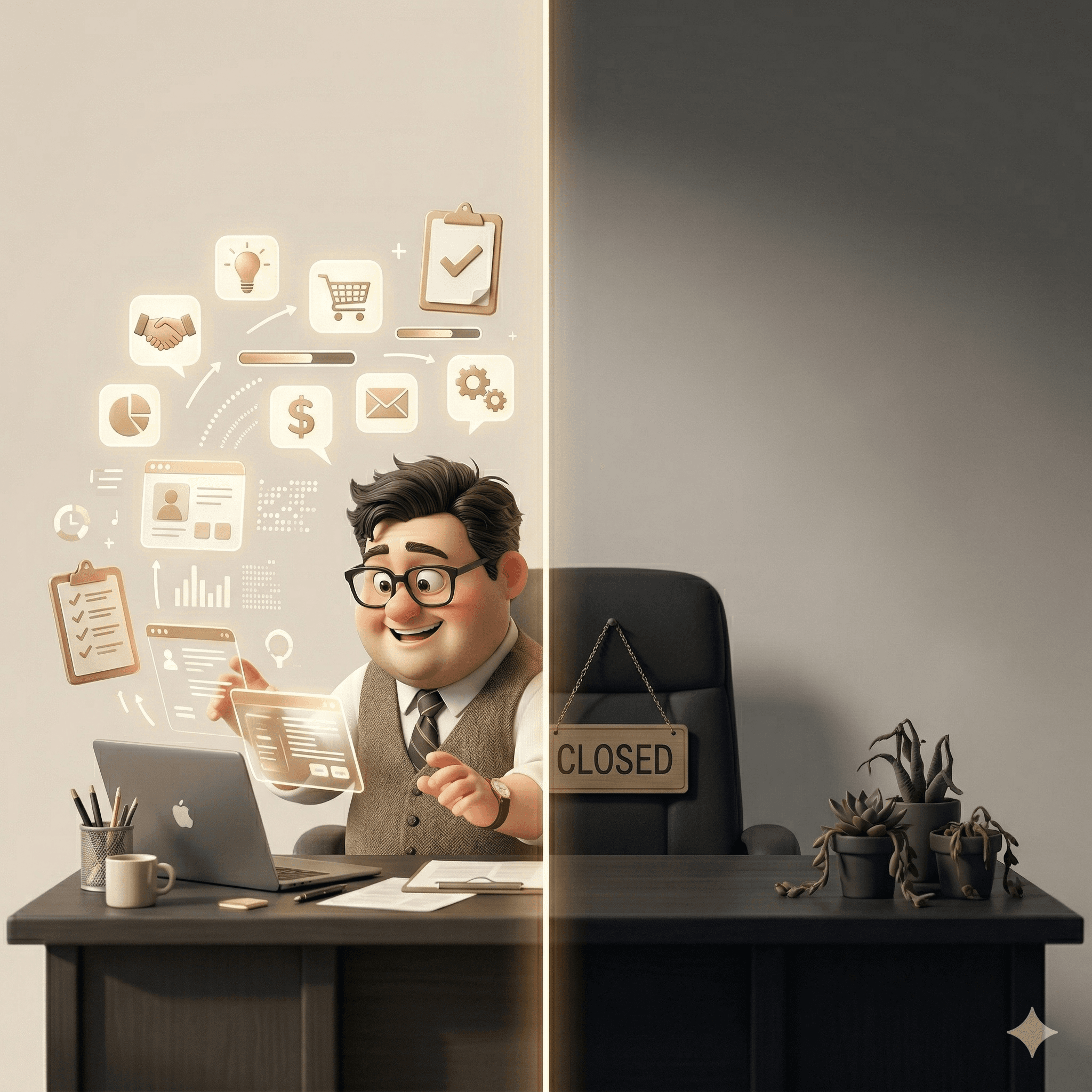 Negócio Dependente de Presença